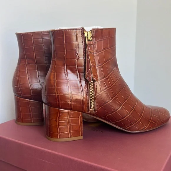 Men’s Brown Ralph Lauren Crocodile Ankle Boots. Beautiful boots! Never worn!! Ralph Lauren Purple Label | Shoes | Mens Brown Ralph Lauren  main image 4